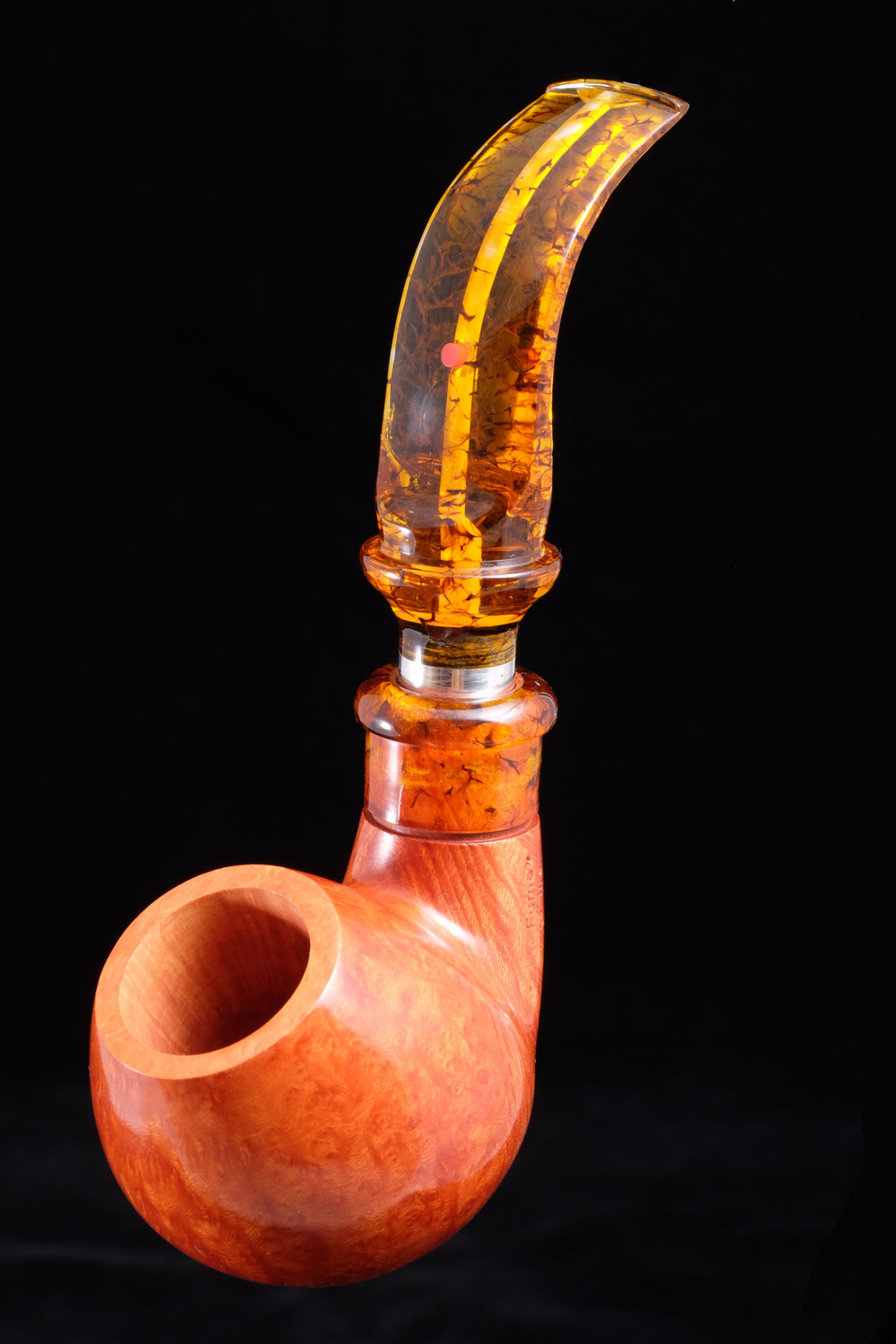 Курительная трубка Ser Jacopo La Fuma Delecta Ambra, S472-4