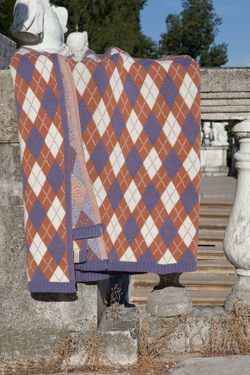 Плед 150х200 Luxberry Imperio 252 терракотовый