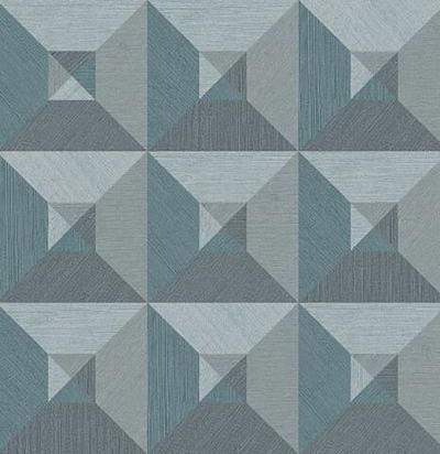 обои синие виниловые 26503