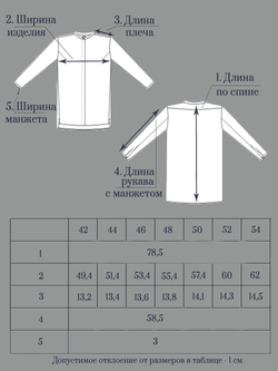 Блуза медицинская женская | Бл-1021/2б ART