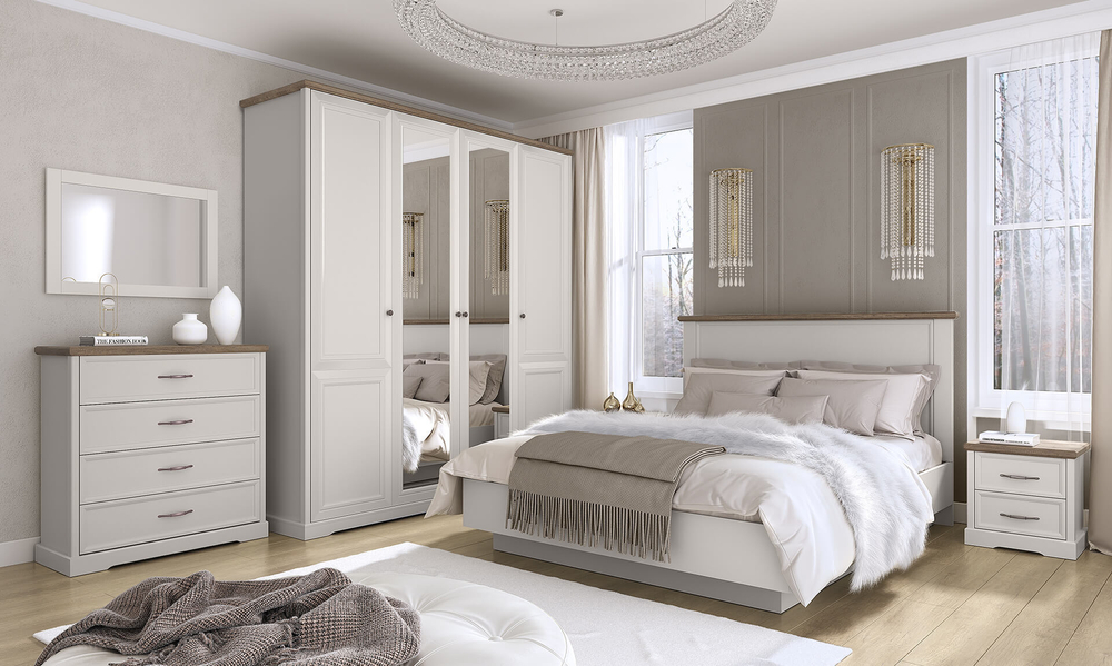 TOSCANA NEW, Кровать 160 с подъемником. Цвет ПЕРСИДСКИЙ ЖЕМЧУГ/КАНЬОН