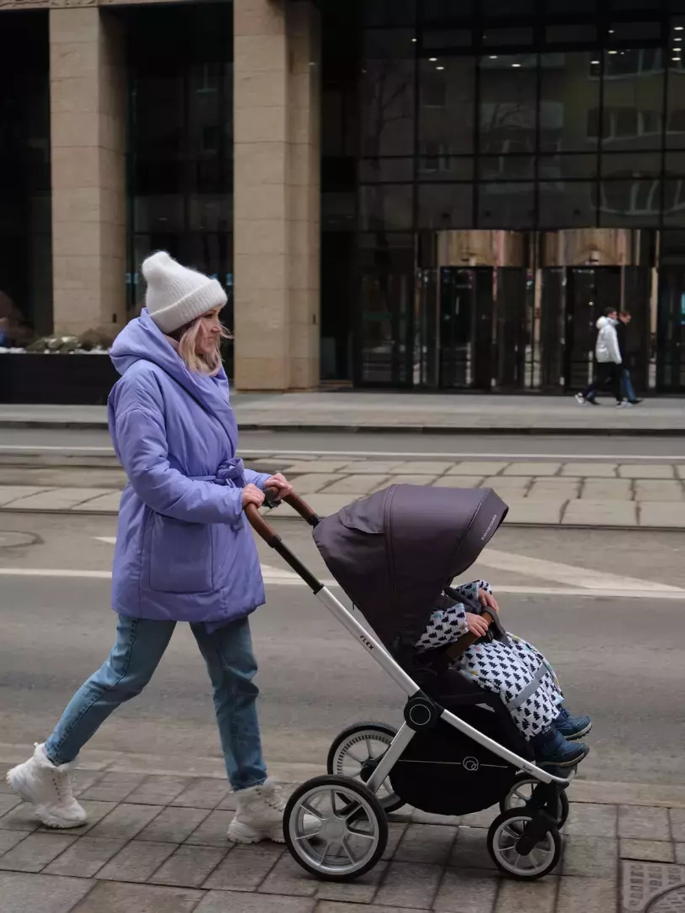 Коляска детская "FLEX" (3в1) RA071 Moon Grey