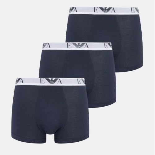 Набор мужских трусов боксеров 3в1 темно-синие Emporio Armani EM000259_AF14131