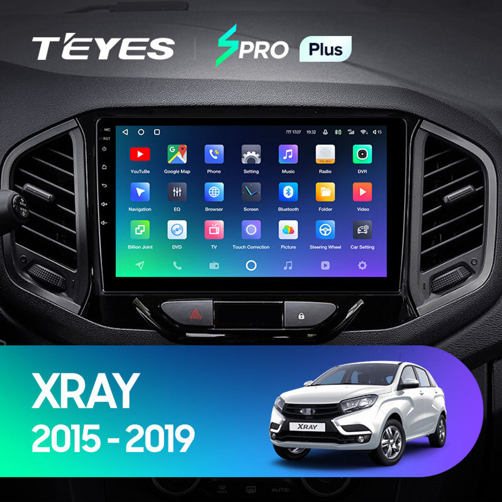 Teyes SPRO Plus 9"для LADA Xray 2015-2019