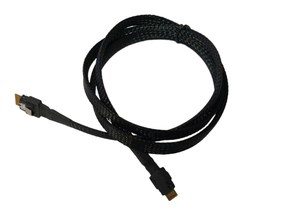 Кабель SLIMLINE SAS 4i SFF-8654 - SLIMLINE SAS 4i SFF-8654 1.0 м