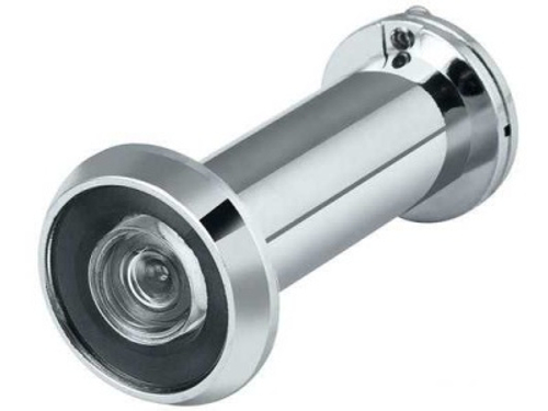 Глазок металл DVZ 16/200/50*90 СР Хром