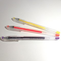 Ручка гель CROWN HI-JELL желтая 0,7мм