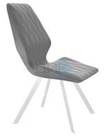 Стул DikLine 243 поворотный опоры белые