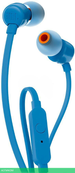 Наушники JBL T110 Blue (JBLT110BLU)