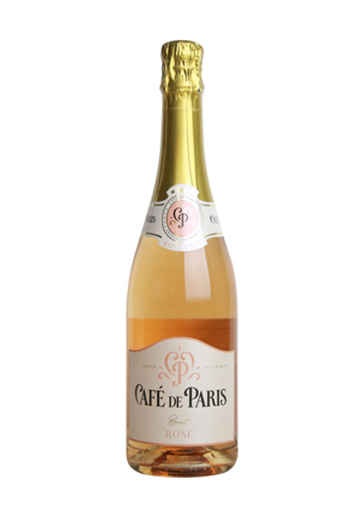 Вино игристое Cafe de Paris Rose белое сухое 11,5% 0,75л