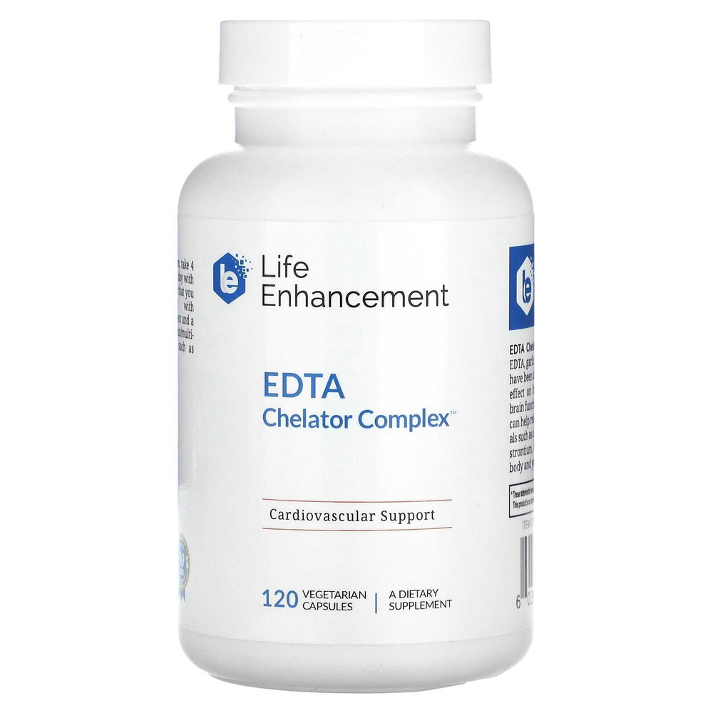 Life Enhancement, Chelator Complex™ с ЭДТК, 120 вегетарианских капсул