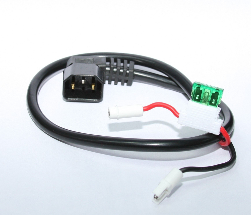 Провод кабель (папа) 2х1.5мм с предохранителем аккумулятор контроллер для электровелосипеда