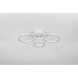 Светильник потолочный светодиодный Rivoli Juniper 6187-702 LED 75 Вт 3000-6000К белый с пультом | Rivoli