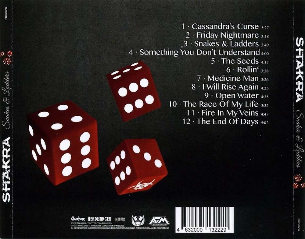 Shakra / Snakes & Ladders (RU)(CD)