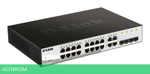 Коммутатор D-Link DGS-1210-16/G2A