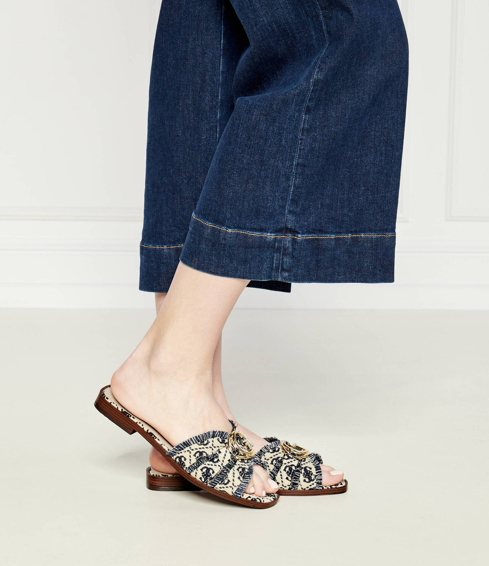 Шлепанцы Guess - темно-синий(FLJSYM FAL03)