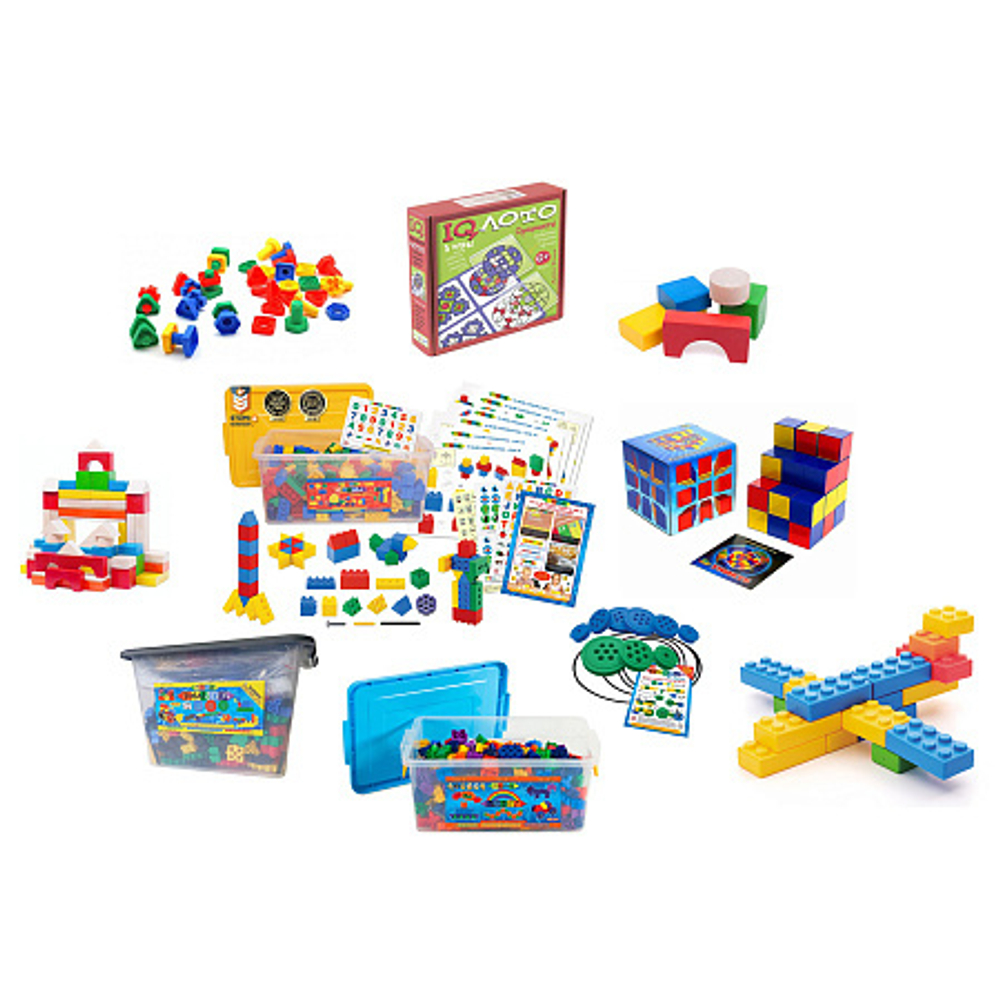 Целевой комплект игровых средств Познавательное развитие: STEAM инженеринг, конструирование