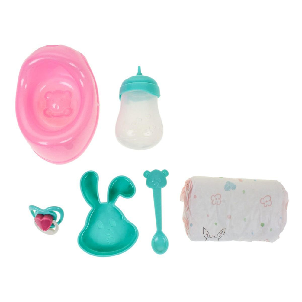 Пупс функциональный с аксесс., коробка YL1975R