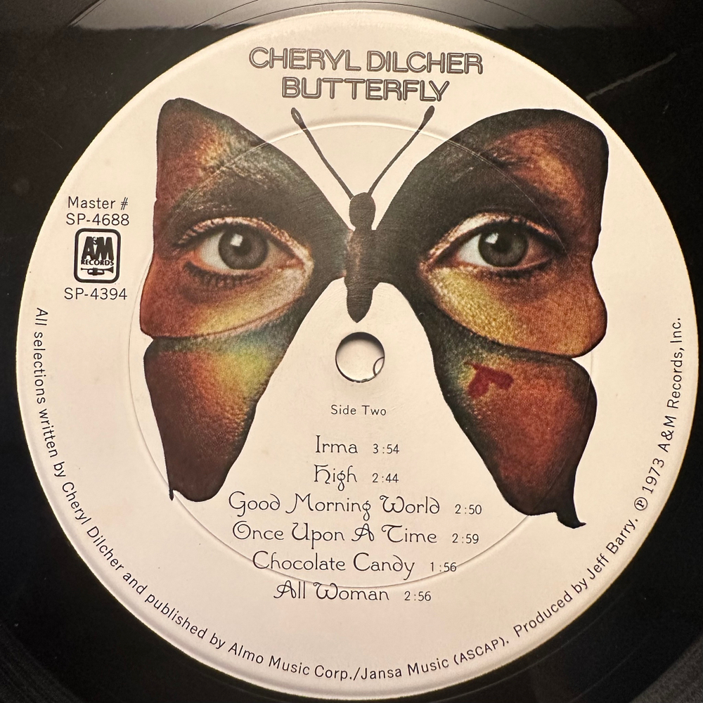 Cheryl Dilcher - Butterfly (США 1973г.)