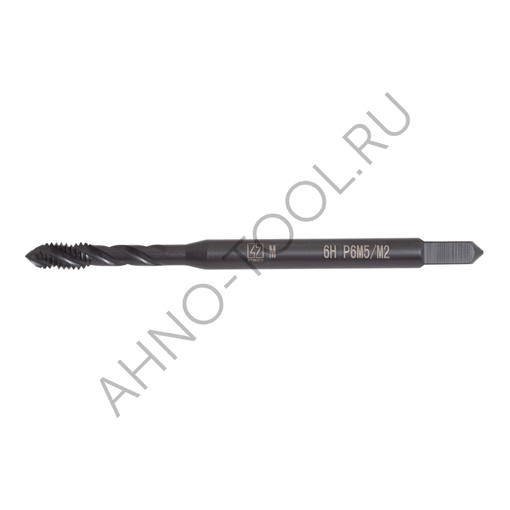 Метчик м/р  М2,5х0,45 Р6М5/М2 DIN371 BLACK OXIDE, с винтовой канавкой, ТОЧИНТЕХ
