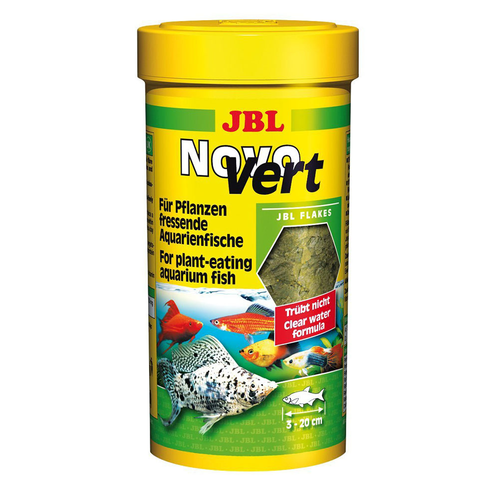 JBL NovoVert - корм для травоядных рыб (хлопья)