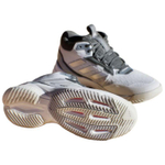 Adidas Crazyflight 5 Mid Indoor Cloud White Silver Metallic Core Black Women"s