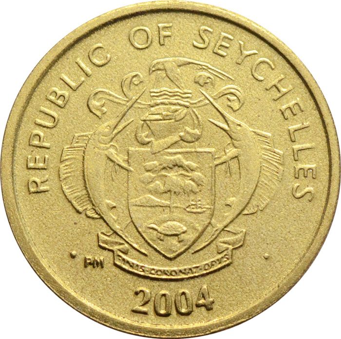 1 цент 2004 Сейшелы