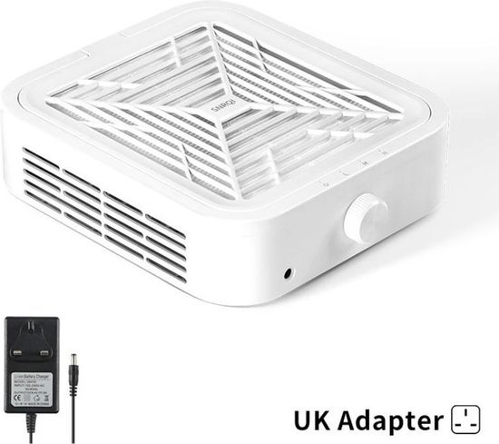 Пылесборник для маникюра с регулировкой мощности 120 Вт SNRQI