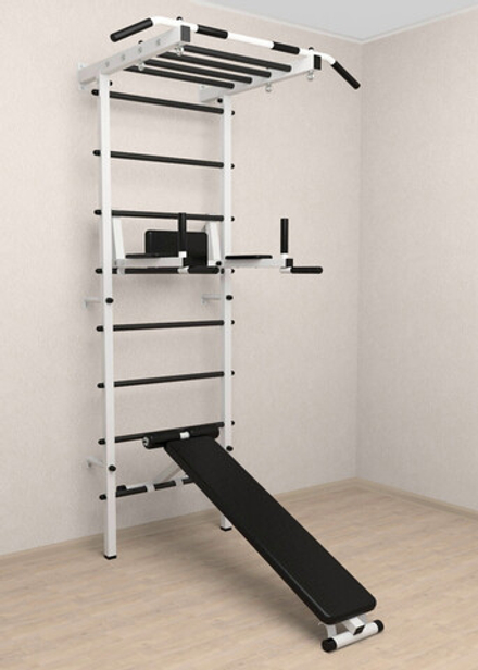 Шведская стенка Sv Pro рукоход 854 (Турник Pro рукоход/Брусья/стойка/Скамья)