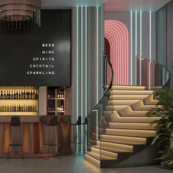 Светодиодная лента RT-A120-8mm 24V Pink (9.6 W/m, IP20, 2835, 5m) (Arlight, -) 043380