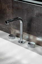 Смеситель на столешницу STICK SPIRALE на 3 отв. CHROME