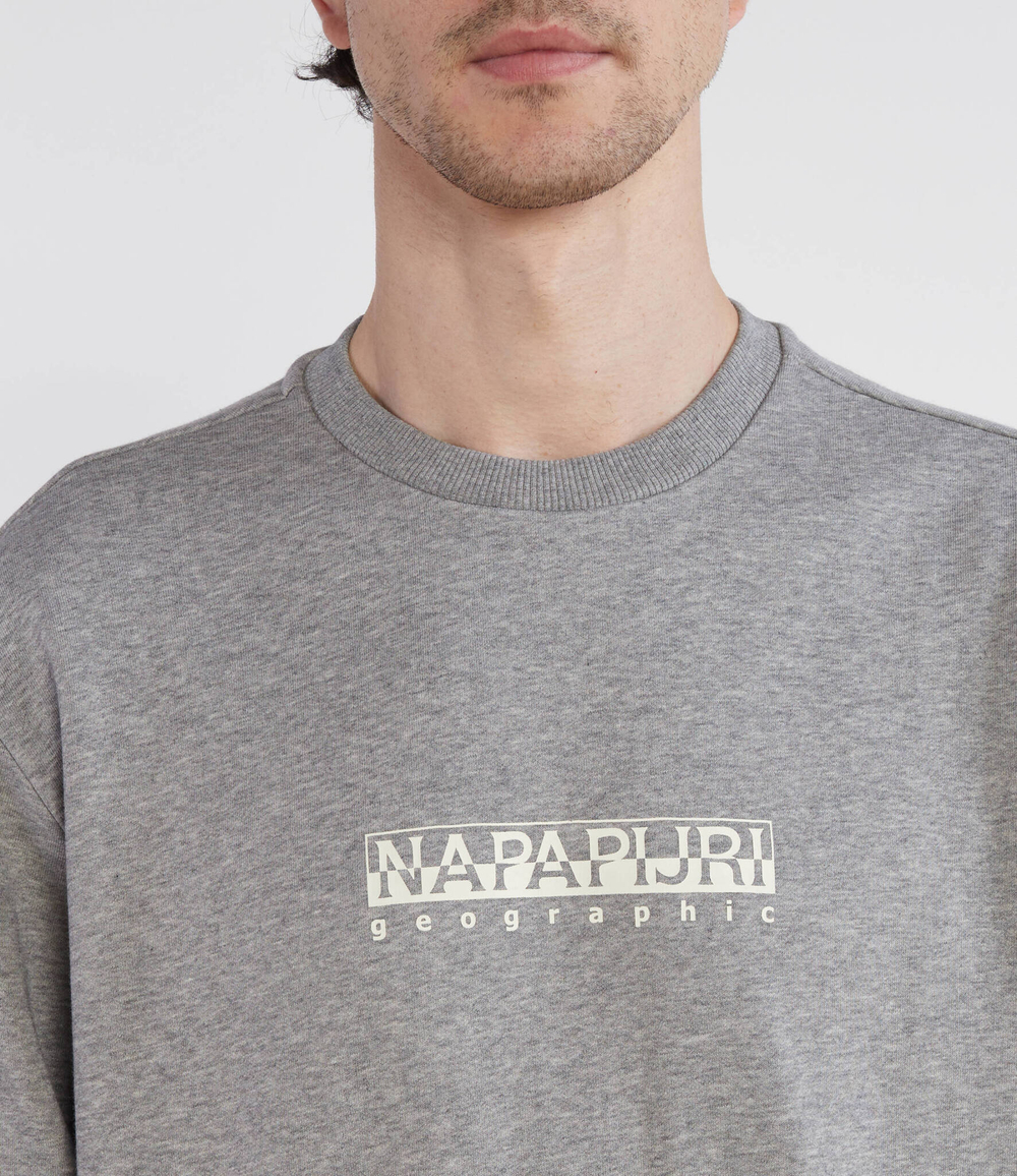 Худи B-BOX CS 1 Napapijri - серый(NP0A4GBF)