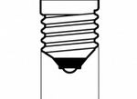 Лампа накаливания зеркальная CONCENTRA R63 SPOT 60W 220V E27 960cd 30° d63x105mm Osram 4052899182264