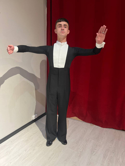 Фрачная рубашка NY Черная без воротника на молнии