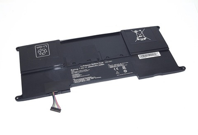Аккумуляторная батарея для ноутбука Asus UX21-2S3P 7.4V 4800mAh OEM черная
