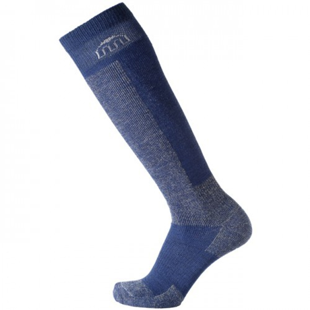 MICO носки горнолыжные Ski performance sock in polypropylene+wool 002blu , 022asfalto