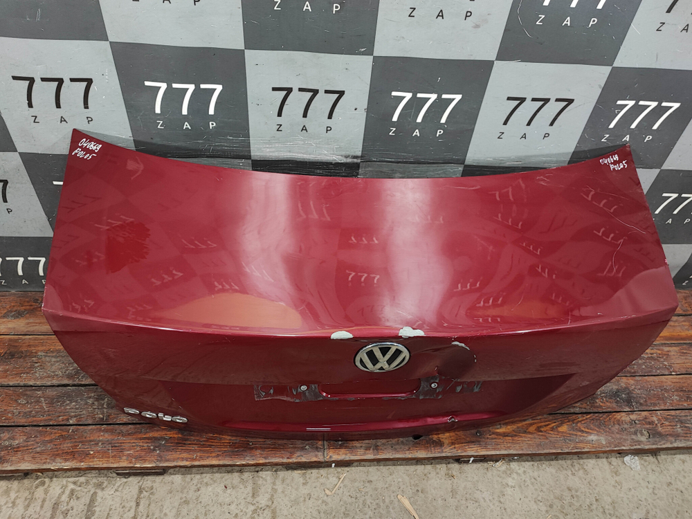 Крышка багажника Volkswagen Polo 5 15-20 Б/У Оригинал 6RU827025F