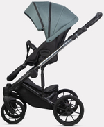 Детская коляска Riko Nano Thermo 3 в 1 с автокреслом Rant Cruise Grey 14 Dark sage (темно-зеленый)
