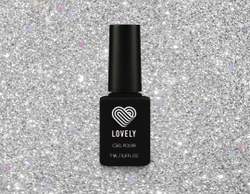 Гель-лак со светоотражающими частицами Lovely, коллекция "Jewel", оттенок лунного камня, 7 ml