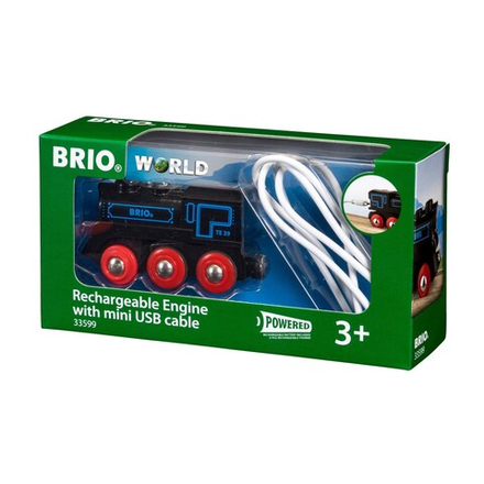 BRIO 33599 «Классический локомотив с USB-зарядкой» 33599