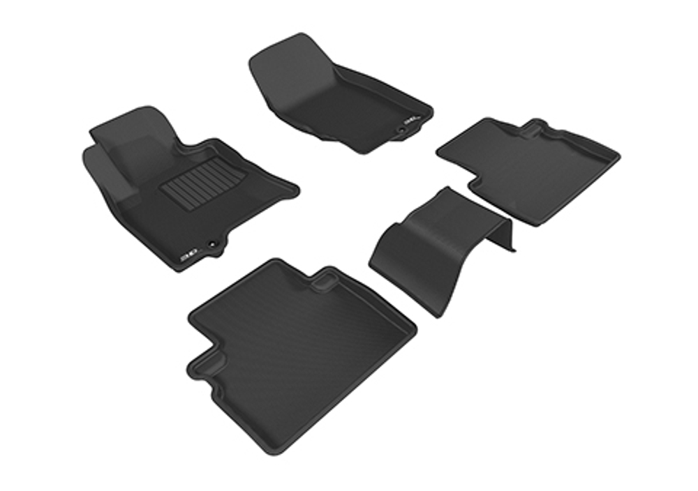 Коврики салона Sotra 3D Lux для Infiniti QX50 Long 2015- черные. Артикул ST 74-00617