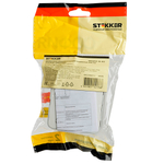 Выключатель открытой установки 1-клавишный, STEKKER, 250В, 10А, IP20, серия София, серебро, MSW10-10-03 49295