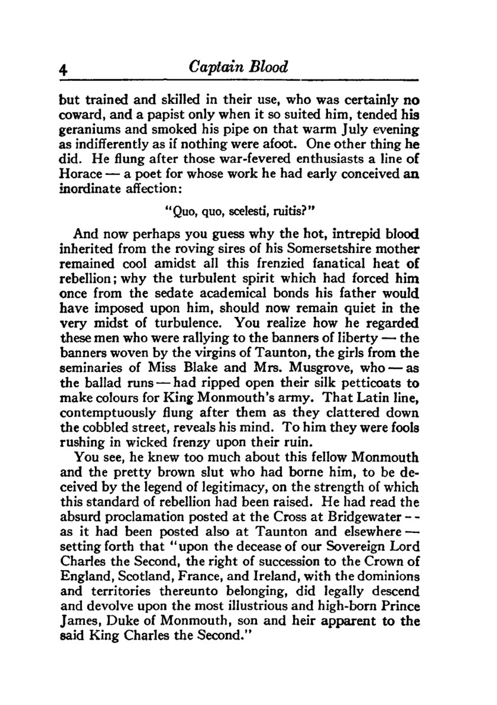 Captain Blood. His Odyssey | Rafael Sabatini