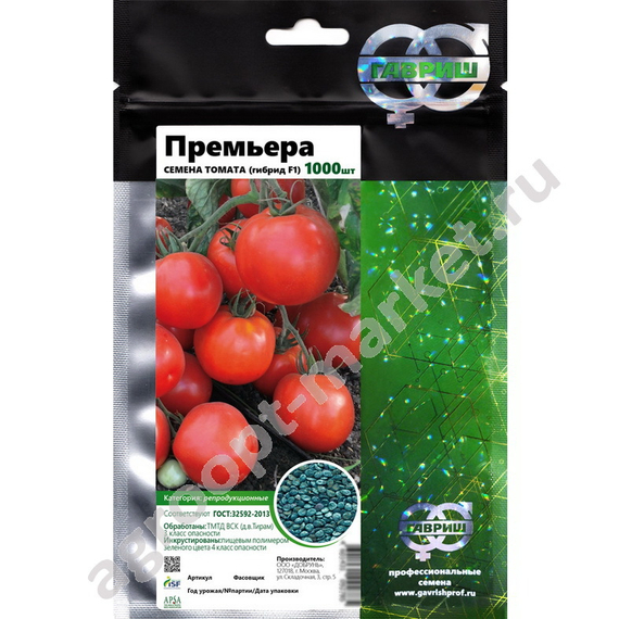 Премьера семена томата детерминантного (Гавриш) – фото 2