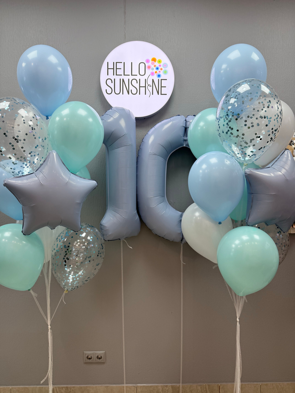 Набор шаров нежный №68