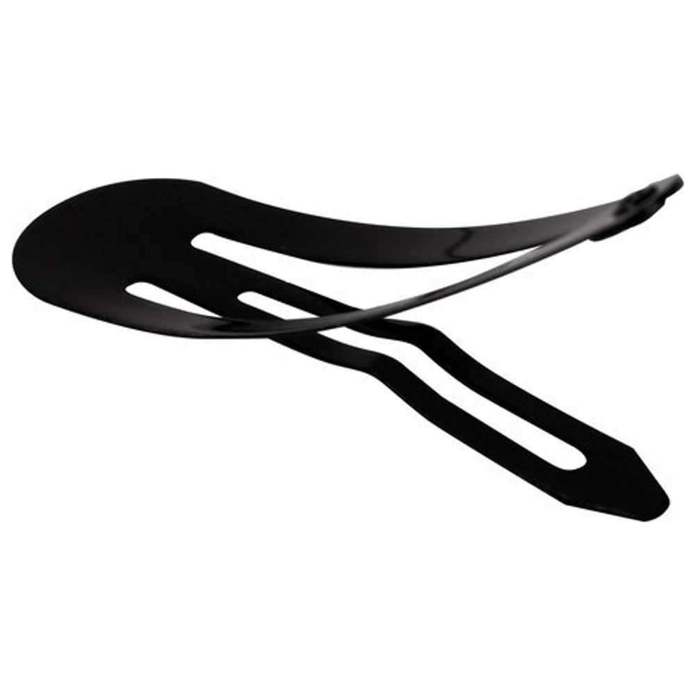 Заколки для волос НАБОР 5 шт., 5 см, клик-клак, чёрный, глянцевый, MONTE VITA, 457077