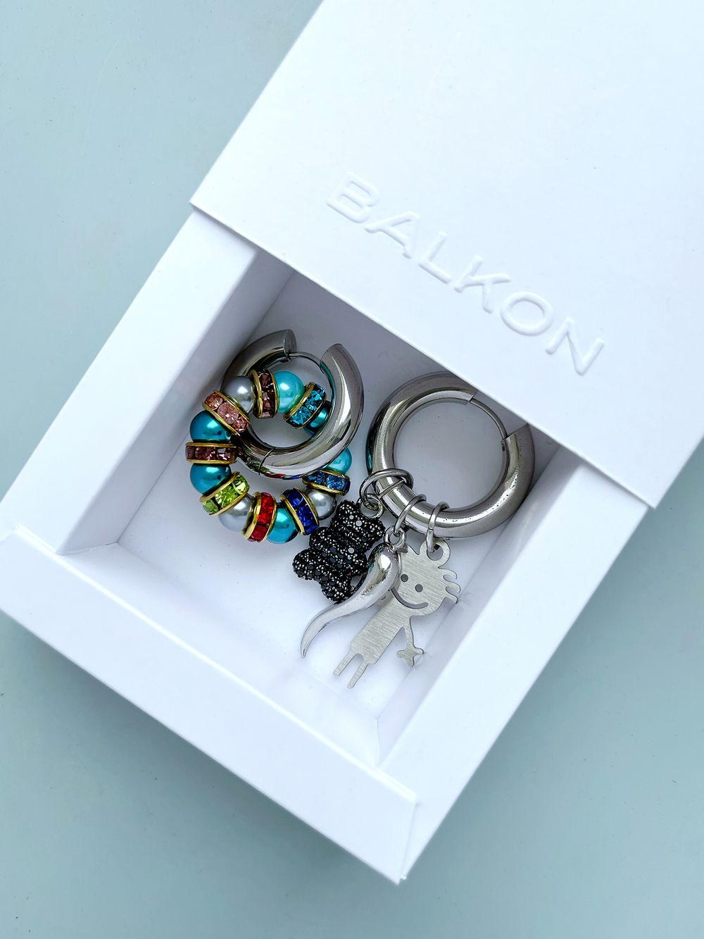 Подвеска Кольцо из бусин Glaze Candy