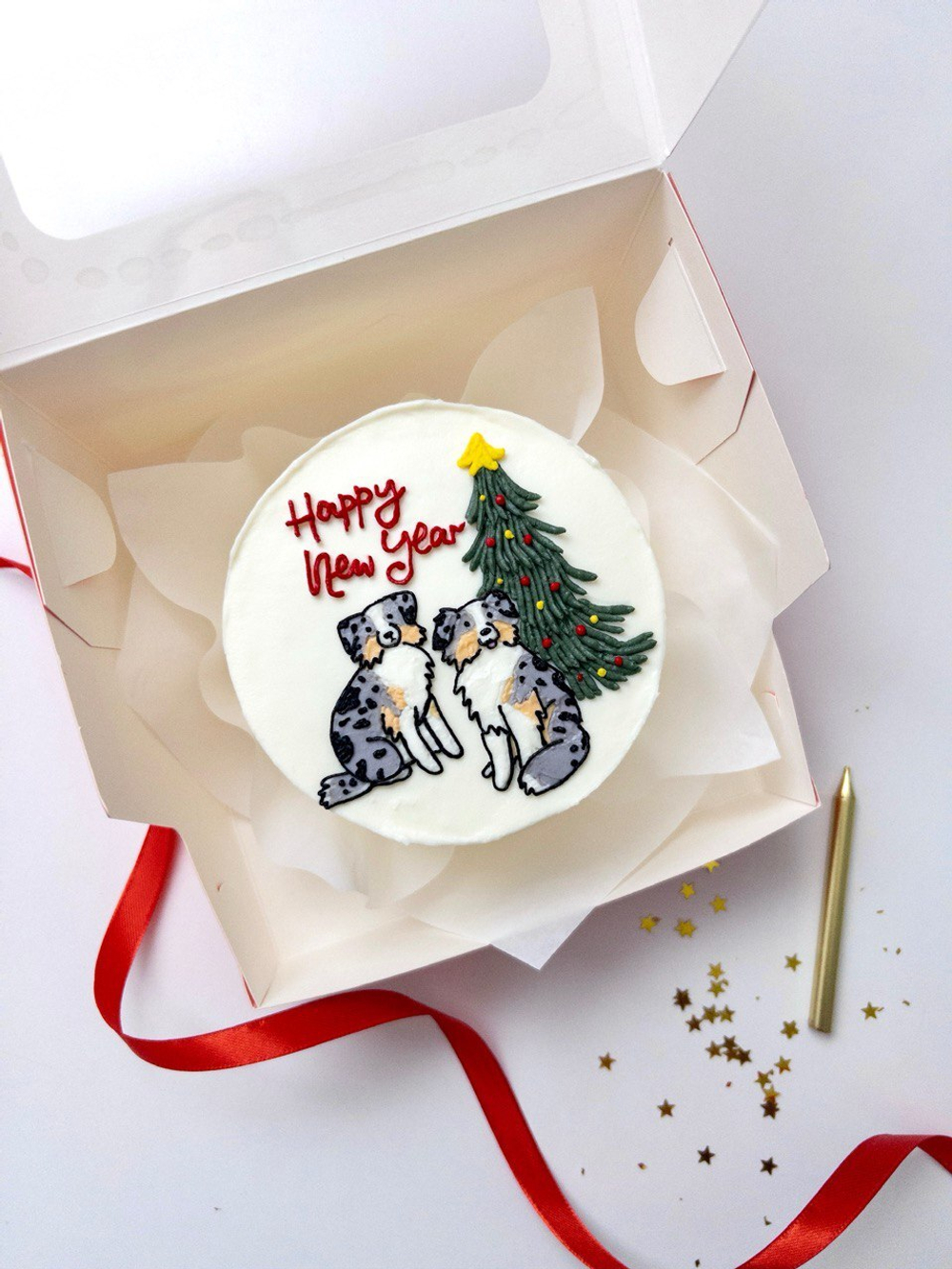 Бенто-торт «С Новым Годом!»