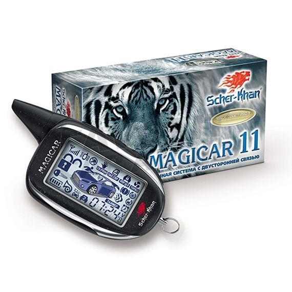 Сигнализация Scher-Khan Magicar 11 Can  запуск