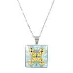 Колье Fiore Luna ENAMEL BLUE BP03194-4 M/S
